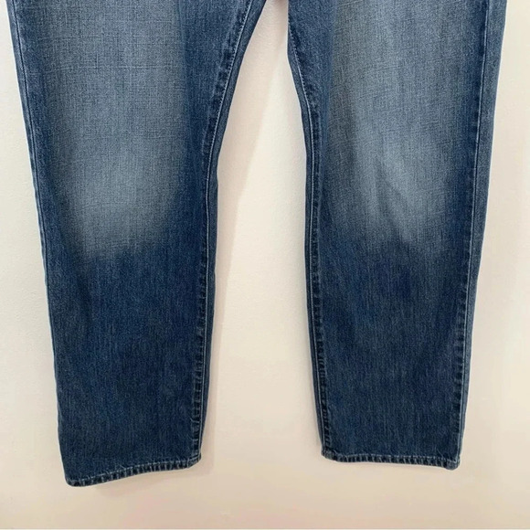 Calvin Klein Jeans Men Size 36 Straight Leg  Inseam 31" Blue Fading 100%‎ Cotton - Picture 3 of 12